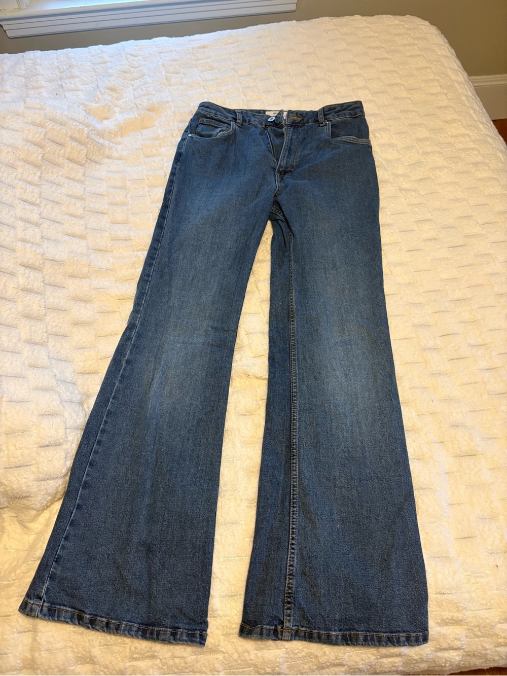 Cotton-On Dark Blue Bootcut Jeans